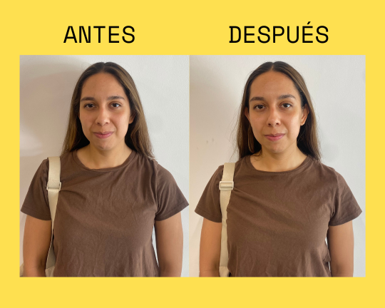 Resultado antes y después