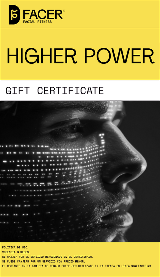 HIGHER POWER - Gift certificate